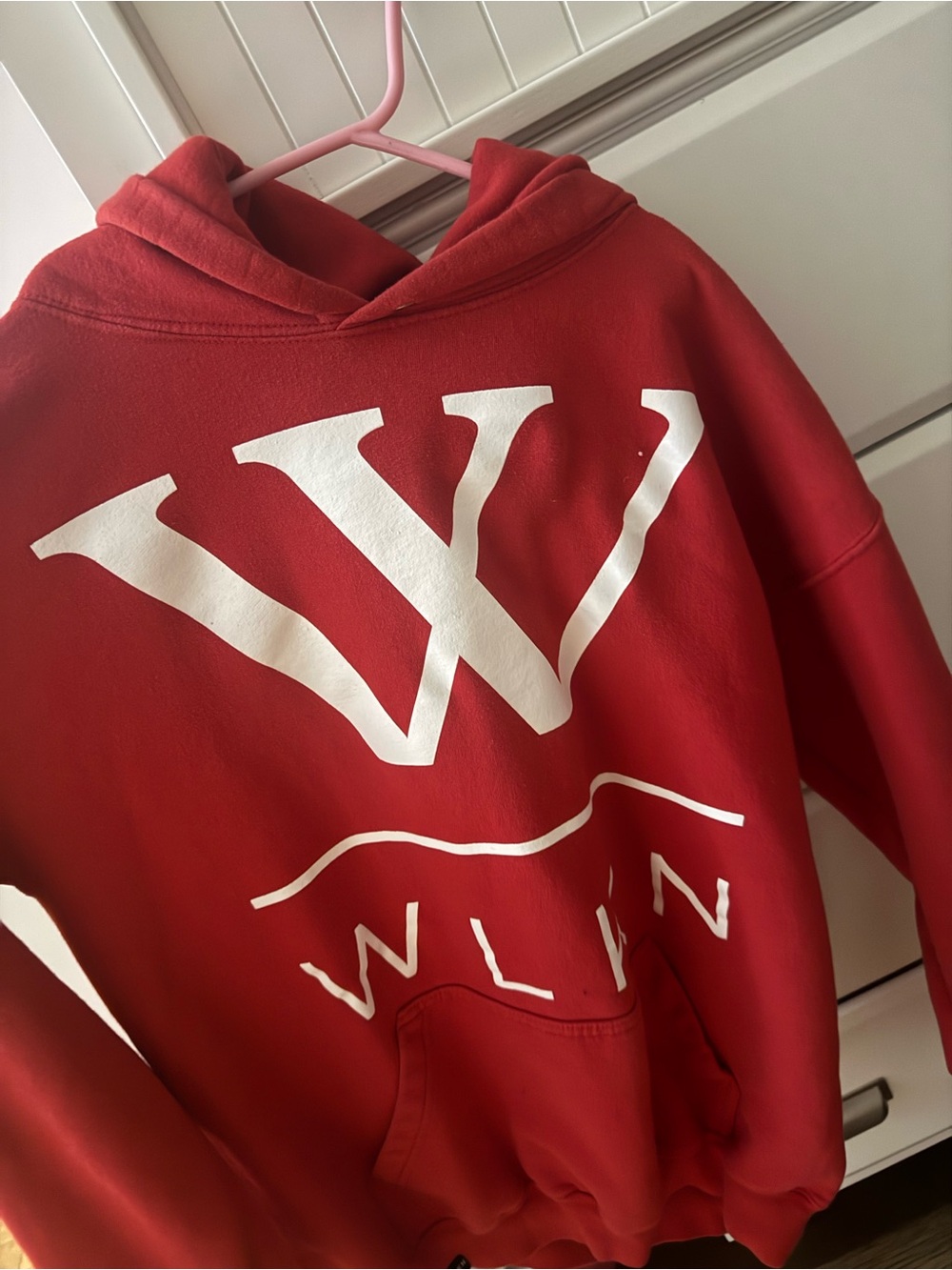 WLKIN red hoodie